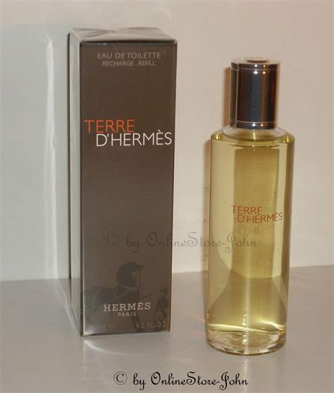 terre hermes recharge|terre Hermes eau de toilette.